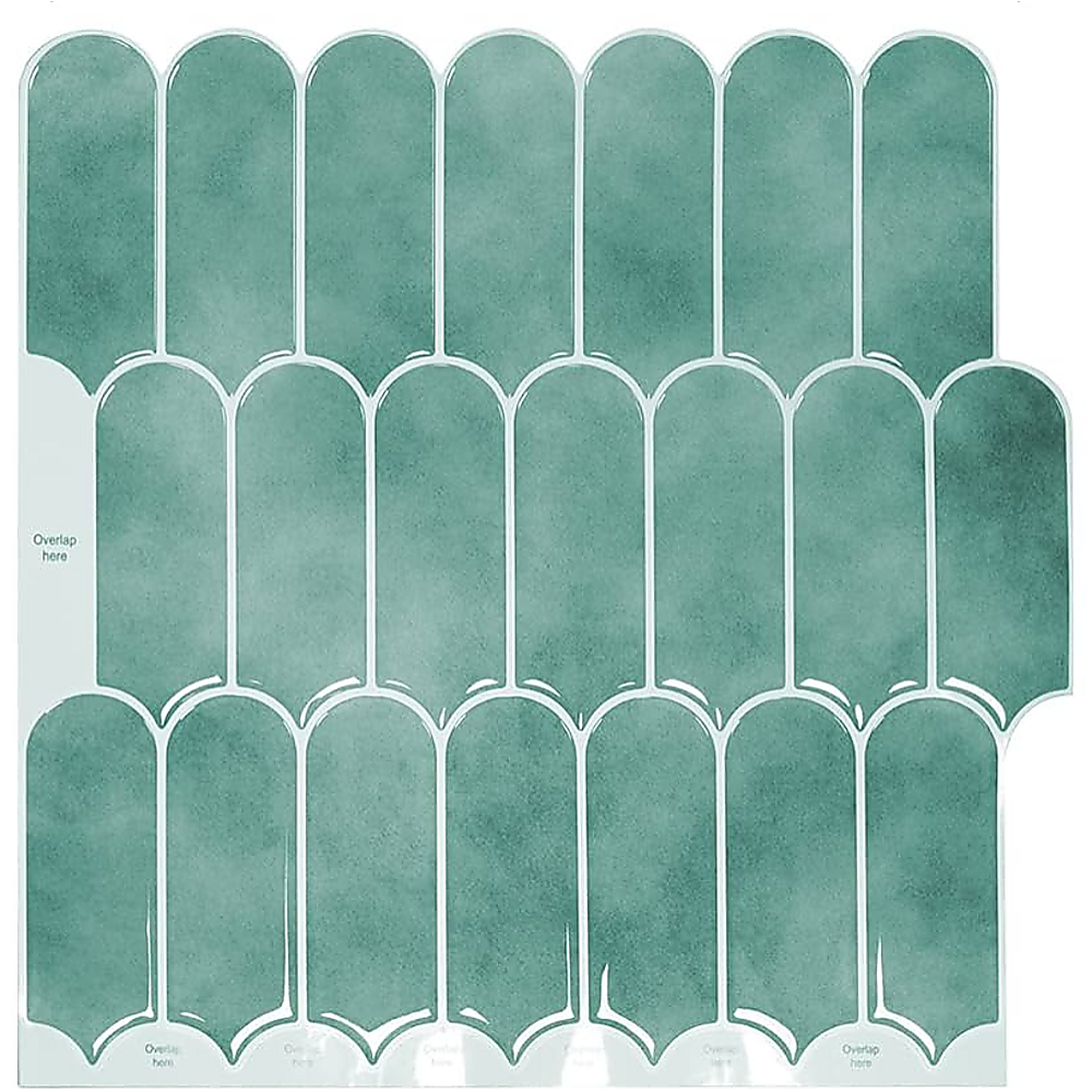 5pcs 3D Wall Stickers Self-adhesive Wallpaper Creative 3D Wallpaper Resistant High Temperature DIY Kitchen Waterproof Wa