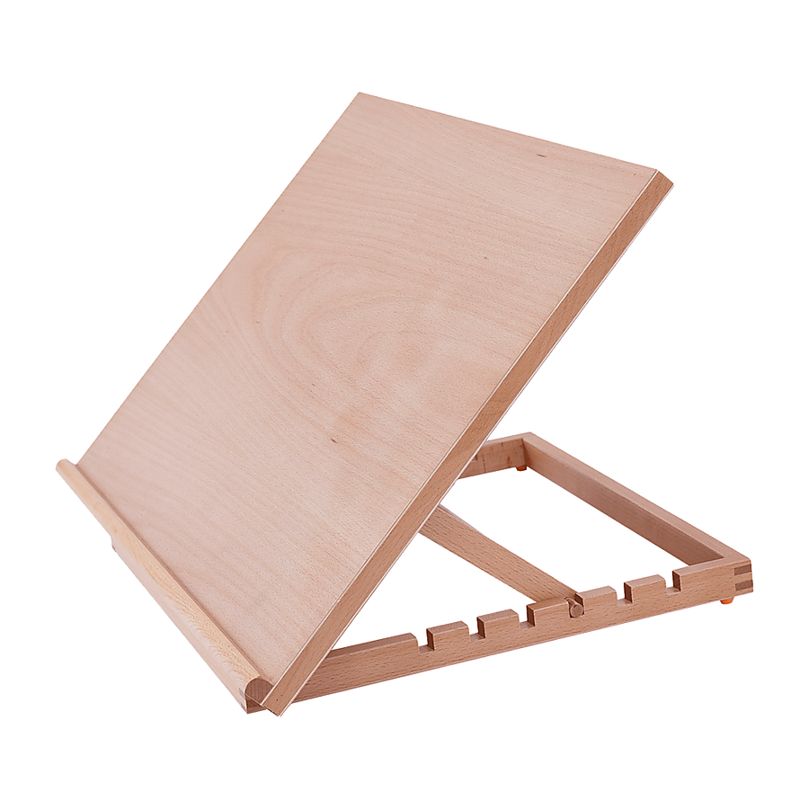A2 Art & Craft Easel Table Wooden Drawing Board Artist Adjustable WorkStation