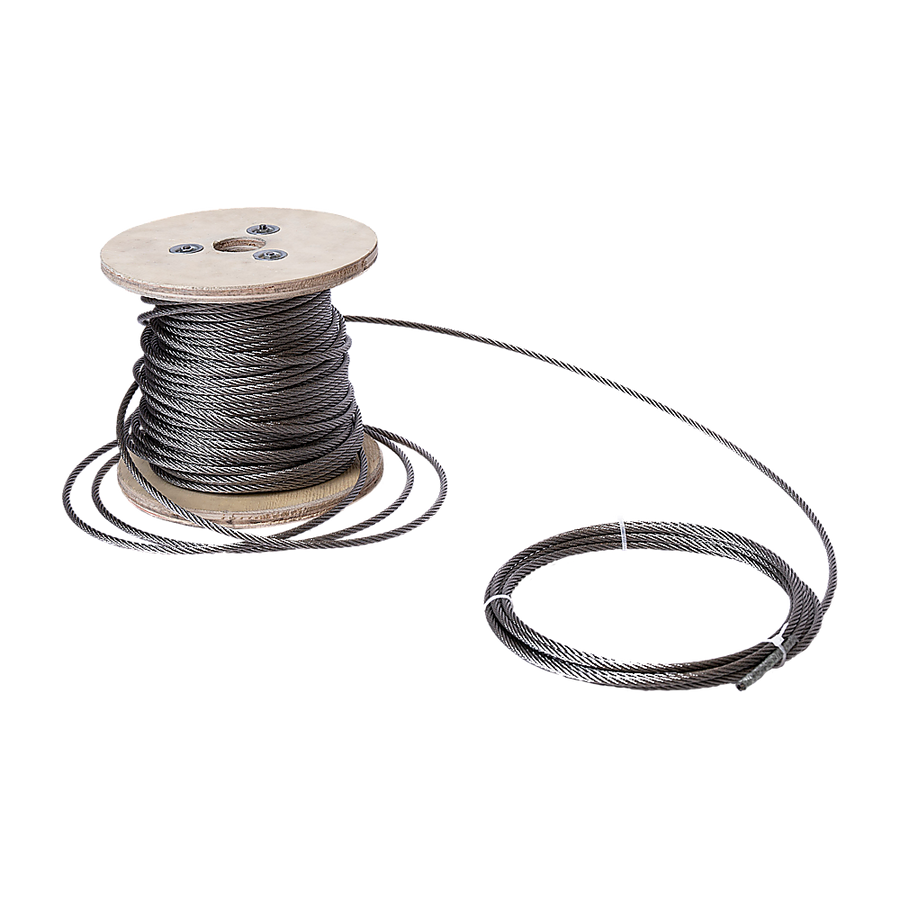 50m Stainless Steel Wire Rope Cable 5mm 316 A4 7x7 Balustrade Fence