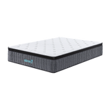 Queen Euro Top Pocket Spring Mattress â€“ Motion Isolation Comfort with CertiPUR-US Certified Foam Layers