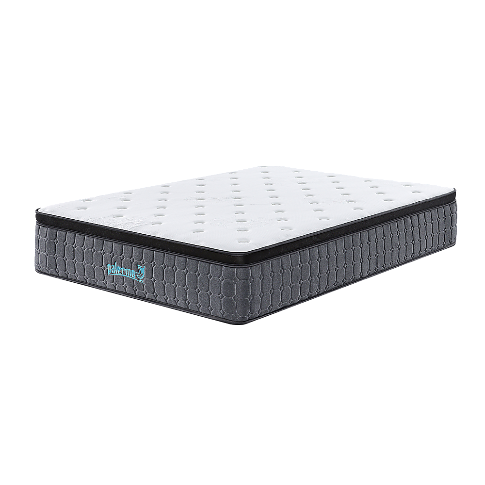 Queen Euro Top Pocket Spring Mattress â€“ Motion Isolation Comfort with CertiPUR-US Certified Foam Layers