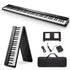 Folding Digital Piano 88 Key Velocity-Sensitive + Carry Case Pedal