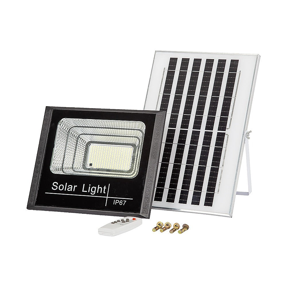 60W LED Solar Flood Light with Motion Sensor â€“ Outdoor Security Lighting
