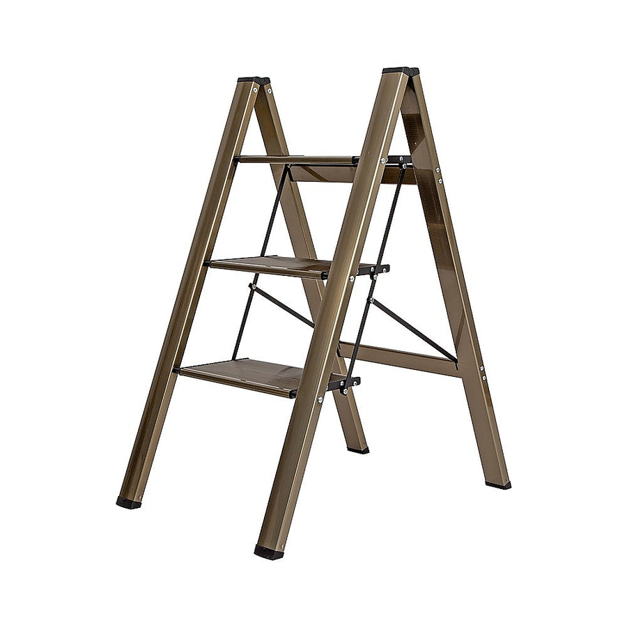 3 Step Ladder Foldable Lightweight – Anti-Slip Safety Stool for Home & Office