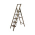 5 Step Ladder – Foldable Lightweight Aluminium with Anti-Slip Pedals