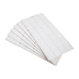 3D Brick Wall Tile Stickers 60x30cm – 50 Pack Peel & Stick Wallpaper