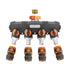 4 Way Hose Splitter Tap Garden Water Irrigation Distributor Valve
