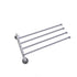 Swivel Towel Rail Chrome Stainless Steel Wall Mounted Bath Rack