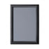 A1 2pc Aluminium Snap Poster Frame Wall Mount Sign Holder Black