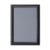 A2 2pc Aluminium Snap Poster Frame Wall Mount Sign Holder Black