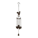 Cast-Iron Bell w Hanging Chooks 82cm