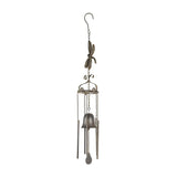 Hanging Cast-Iron Dragonfly Chimes w Bell 73cm