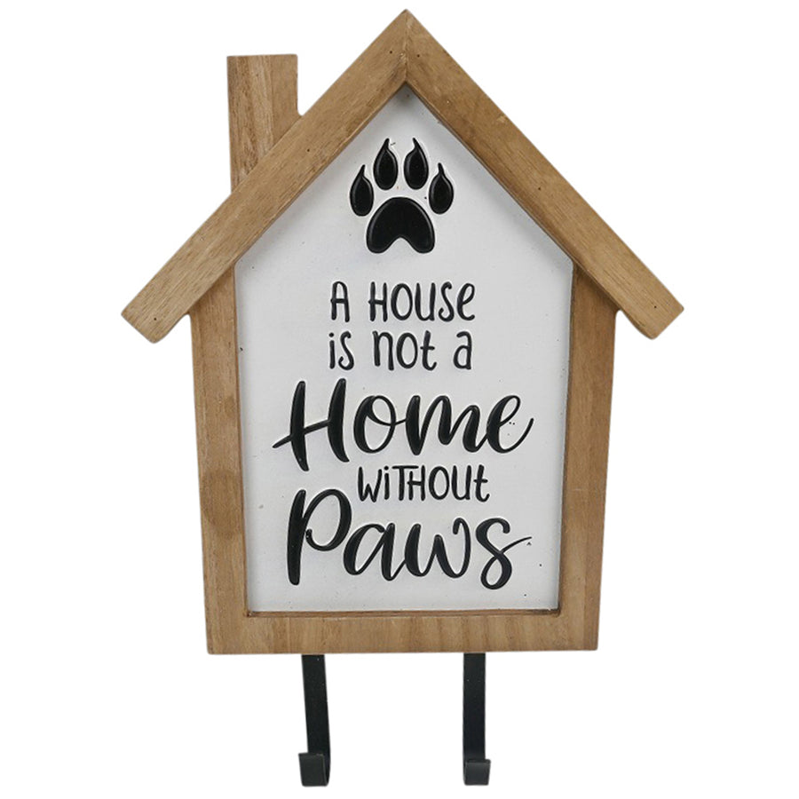 House is Not a Home Wall Hooks 23x32cm