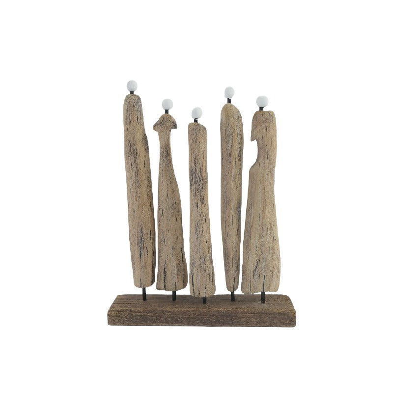 Handcrafted Contemporary Family + Friends Statue 20cm