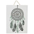 Handcrafted Monochrome Dream Catcher Wall Art 30x2cm