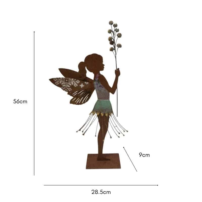 Laser-Cut Standing Fairy On Base 56cm