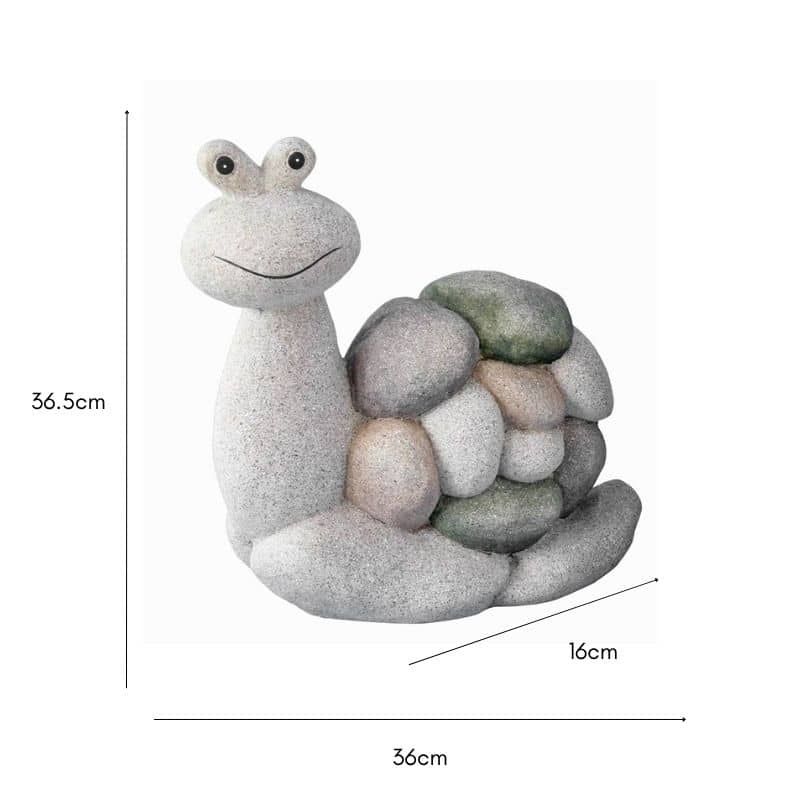 Arty Garden Snail Statue 36cm