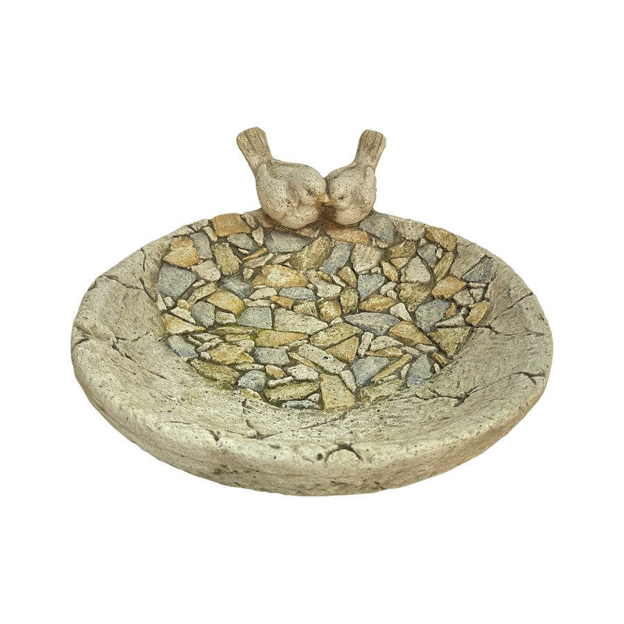 Stony Birdbath 42x16cm