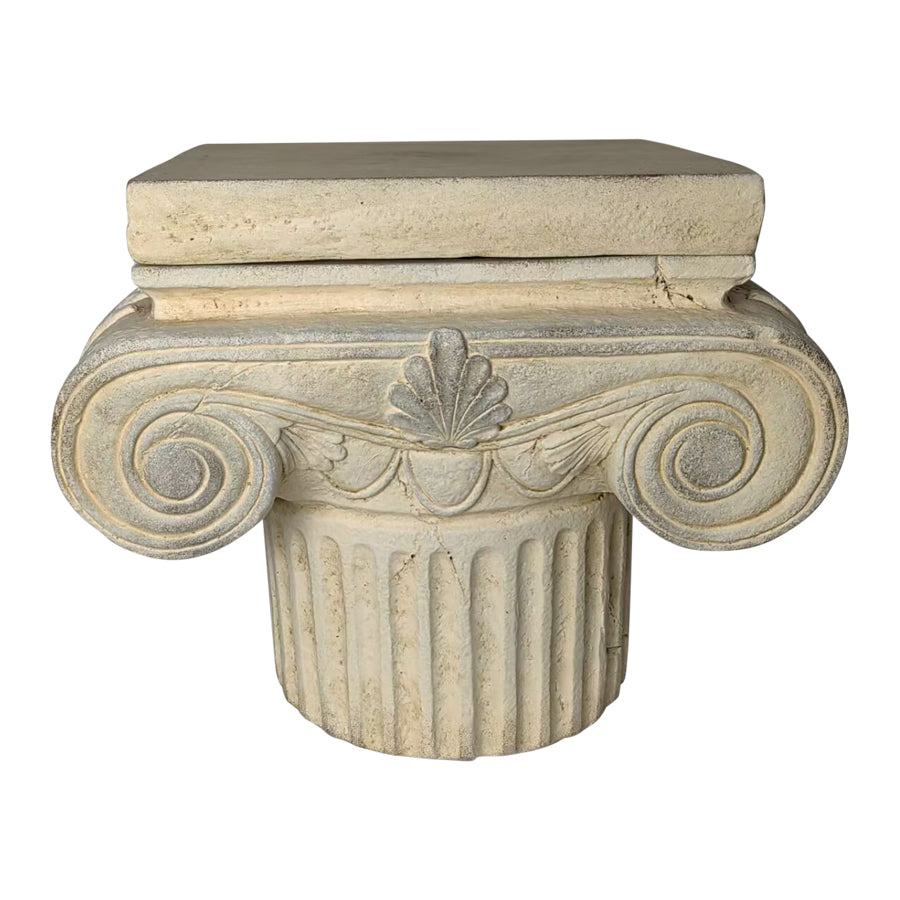 Elaborate Roman Pillar Planter / Stand w Lid 40cm