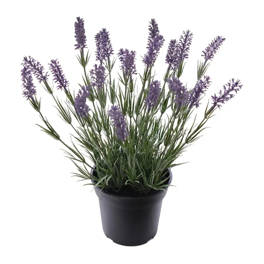 Potted Artificial Lavender Plant 40cm