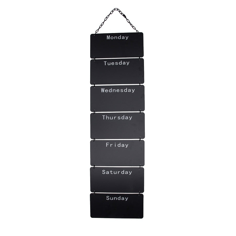 Seven Day Message Stack Blackboard 104cm