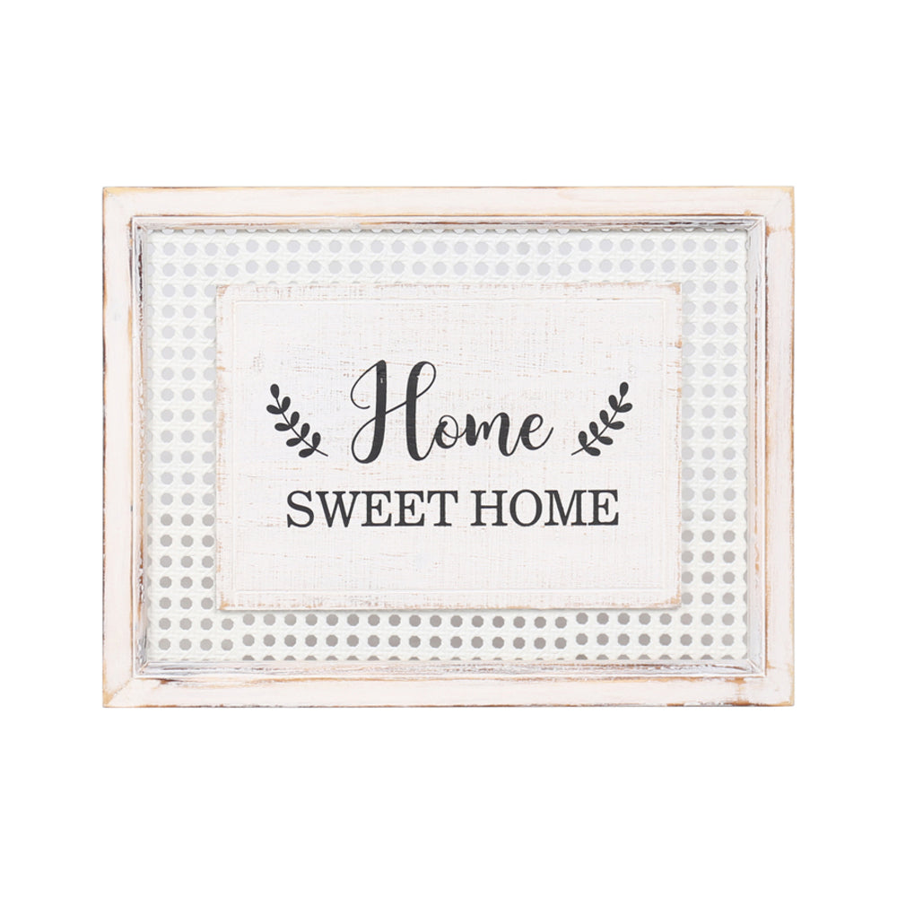 Hamptons Style Home Sweet Home Wall Art 40cm
