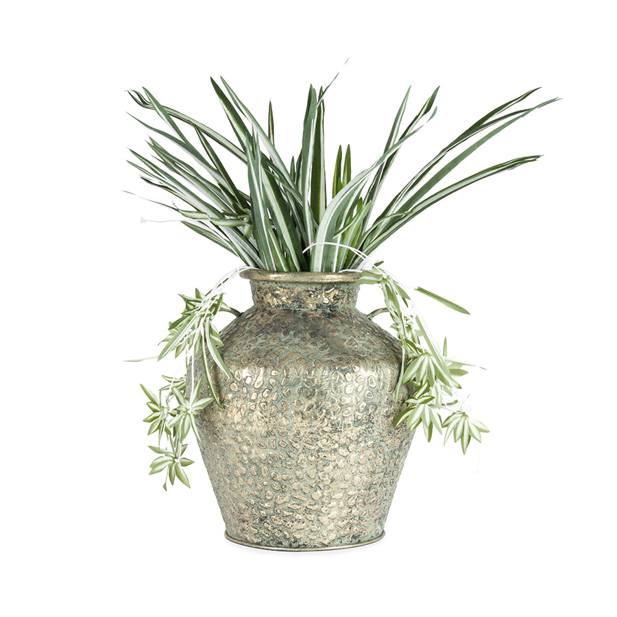 Hammered Urn-Antique Gold 30x35cm