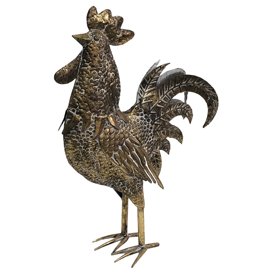 Lustre Gold Proud Chook 32x49cm