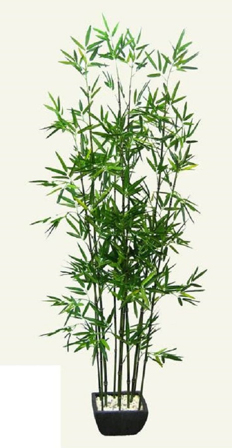 Set 2 Artificial Bamboo Plant in Terracotta Pot 152cm