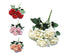 bulk 36 Artificial Rose Bunch Assort 27cm