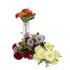 bulk 36 Artificial Roses 8 Heads Assort 28cm