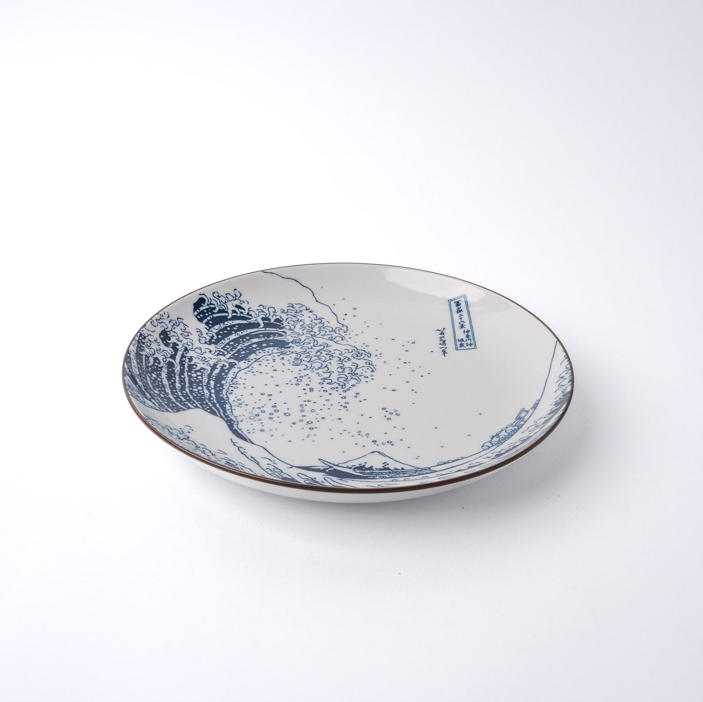 Plate 18cm Hokusai Great Wave Design