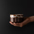 Matcha Tea bowl 11cm Metallic Rust Glaze