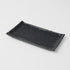 Sushi Plate 24cm Black Contour Glaze