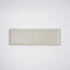 Sashimi Plate 33.2cm White Contour Glaze