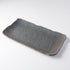 Platter Rectangular 35cm Stone Slab Glaze
