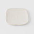 Plate Square 19cm Shell White Glaze