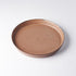 Plate High Rim 25cm Toffee Glaze