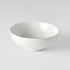 Bowl Oval 14cm Parchment White Glaze