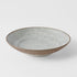 Pasta Bowl Flat 23cm Crazed Grey Glaze