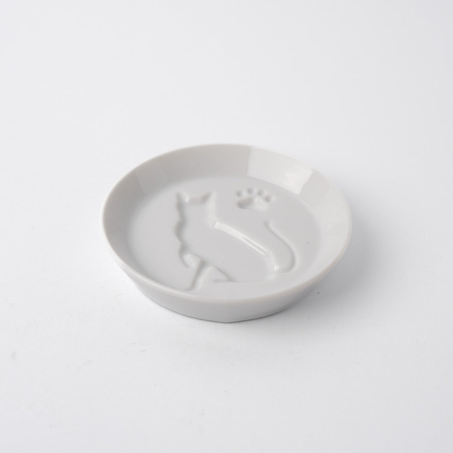 Sauce Dish Silhouette Cat