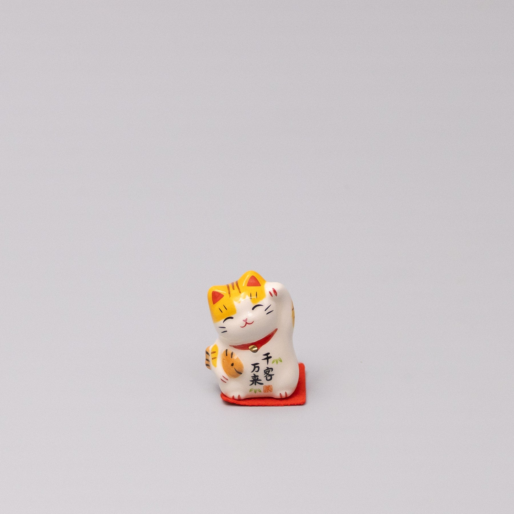 Okimono Business Prosperity Cat