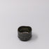Sake Cup Moss Black Glaze