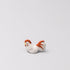 Chopstick Rest White and Red Rooster