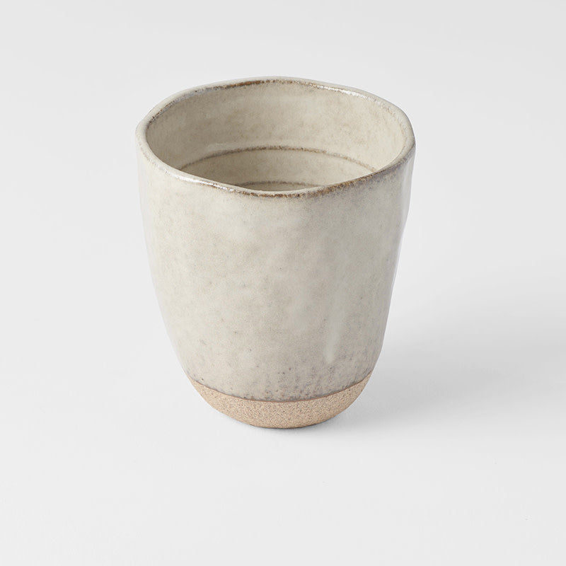 Lopsided Mug 275ml Fawn & Bisque Glaze