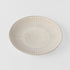 Dinner Plate 23cm Ridged Alabaster Glaze