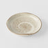 Plate Organic 13cm Spiral Sand Glaze