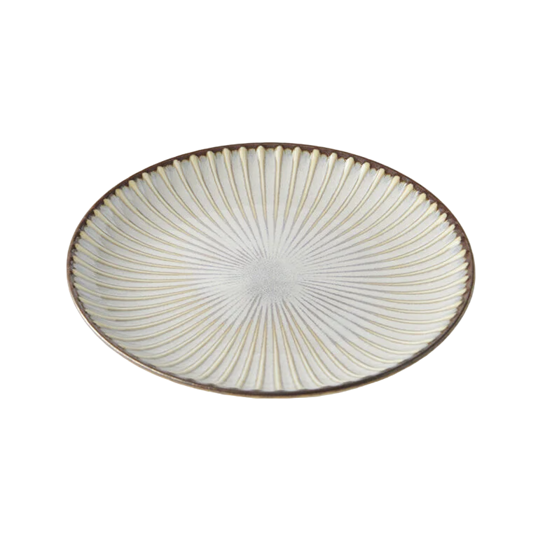 Plate 16cm White Sendan Glaze