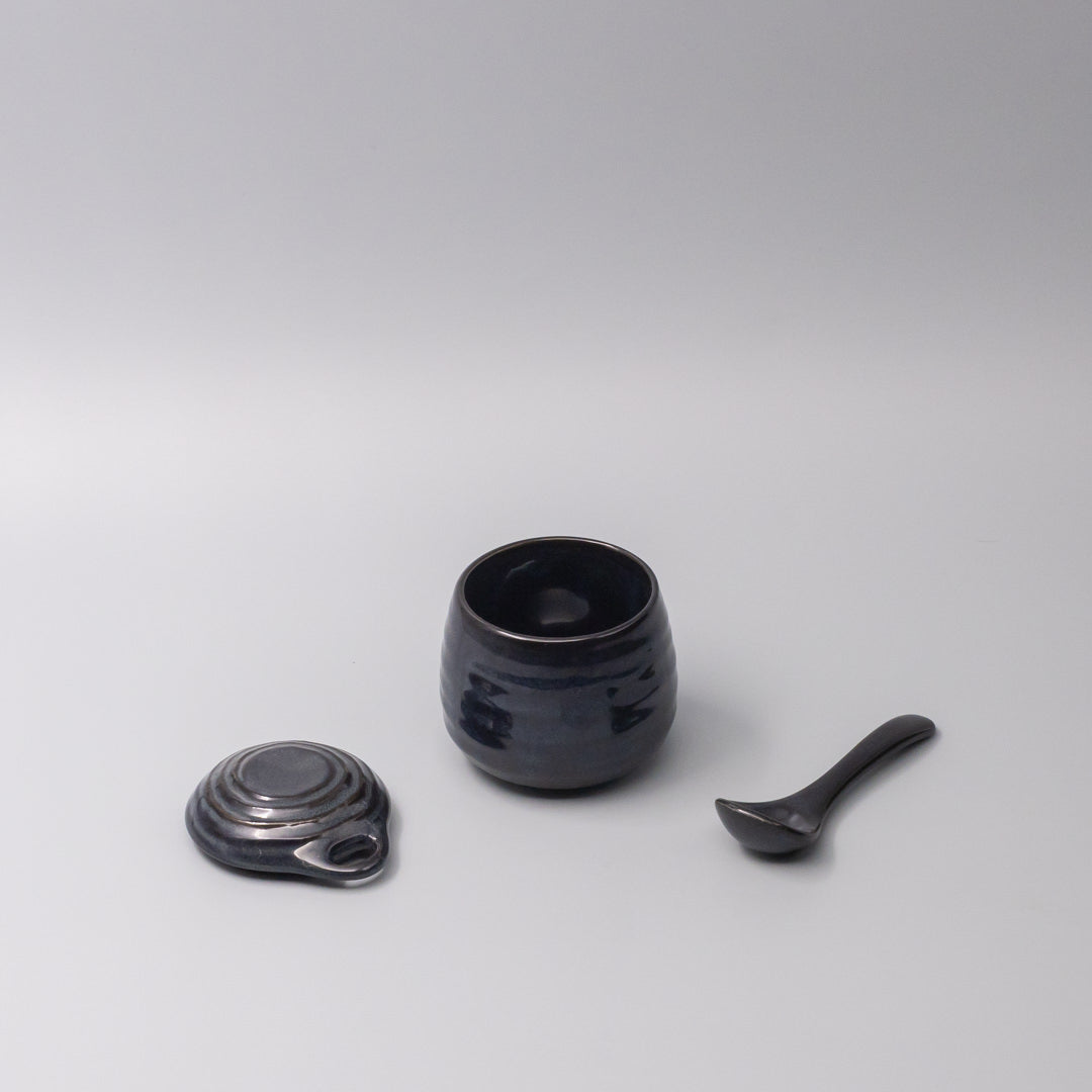 Chawanmushi & Spoon Neptune Glaze