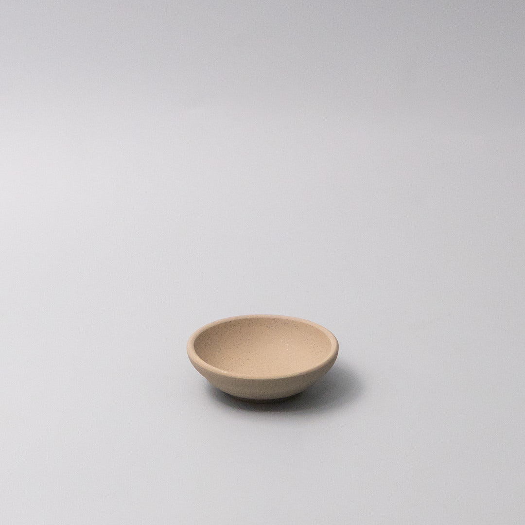 Sauce Dish 8cm Kozara Dry Latte Glaze